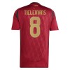 Original Fußballtrikot Belgien Tielemans 8 Heimtrikot EURO 2024 Für Herren